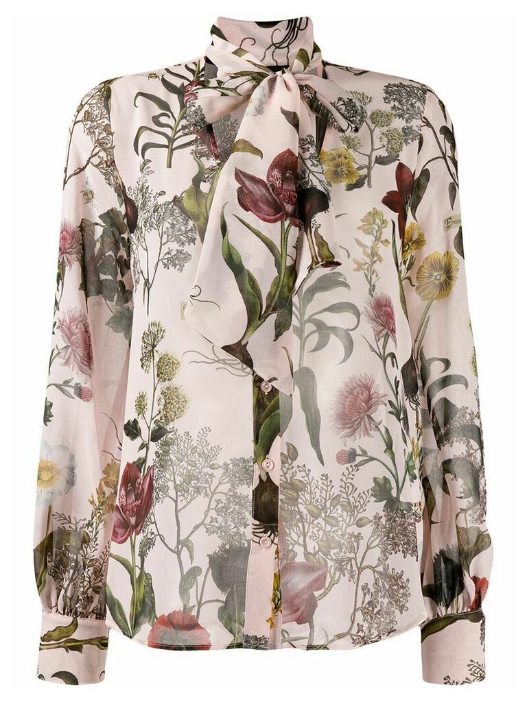 Ermanno Ermanno floral print blouse - PINK