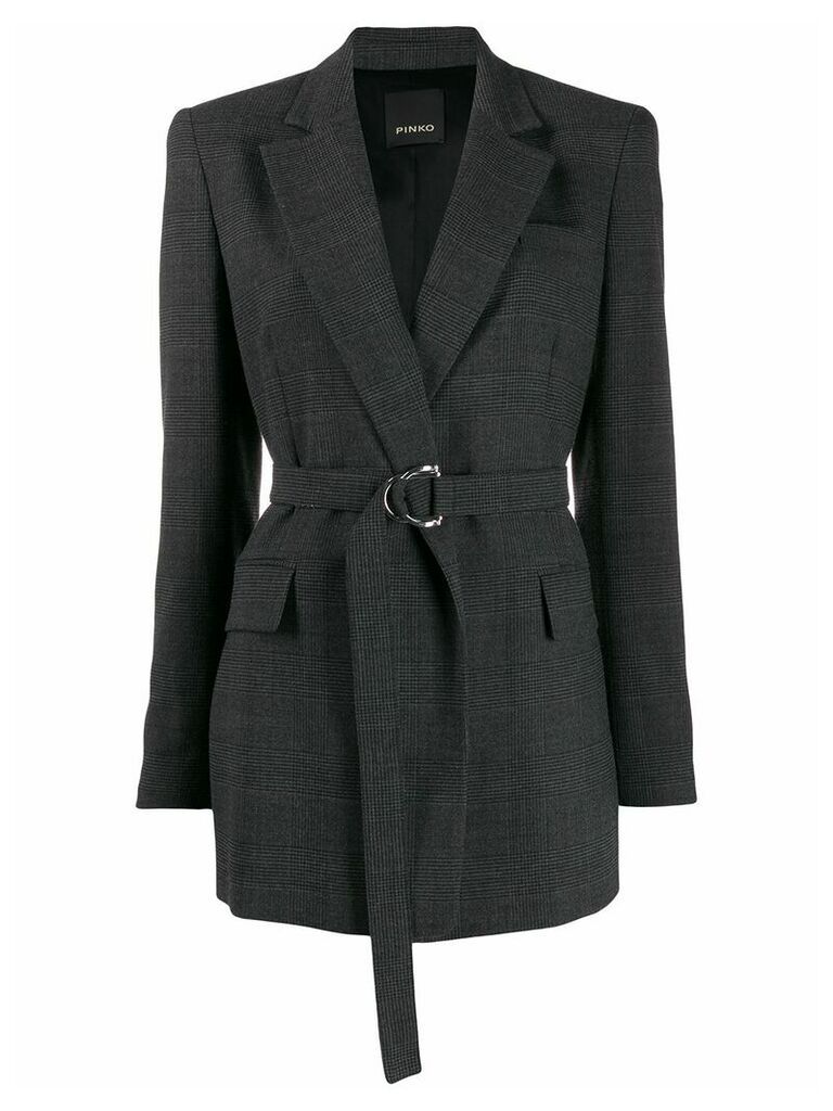 Pinko belted blazer - Grey