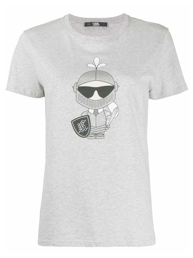 Karl Lagerfeld printed T-shirt - Grey