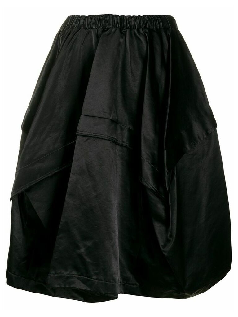 Comme Des Garçons Comme Des Garçons asymmetric balloon skirt - Black