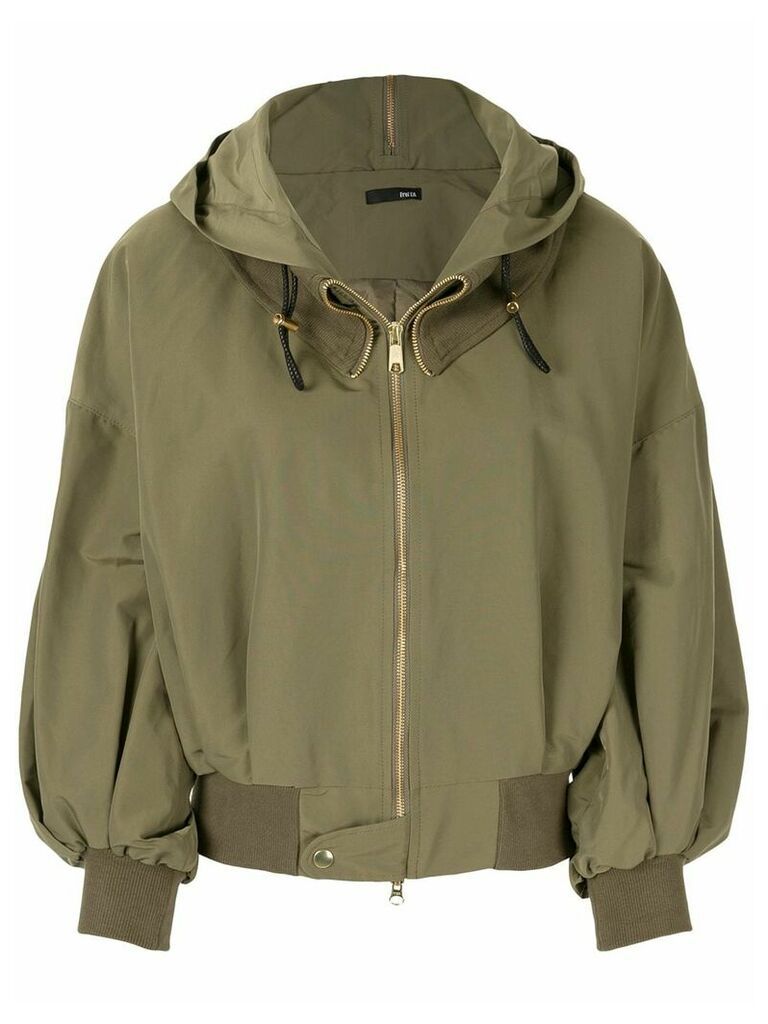 Frei Ea hooded bomber jacket - Green