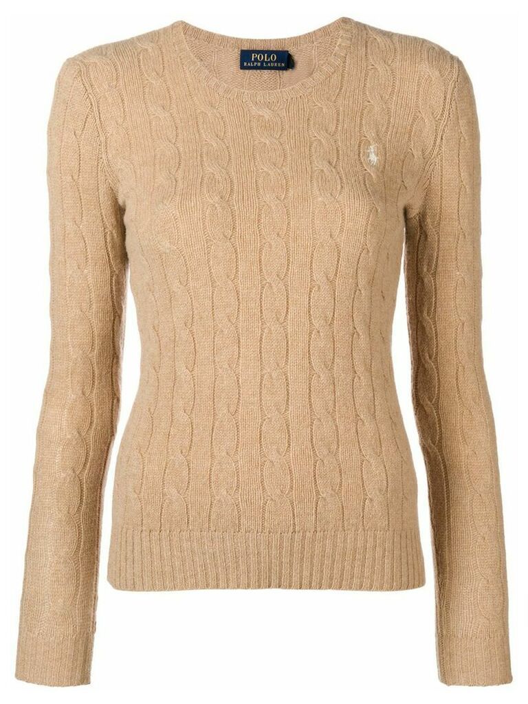 Polo Ralph Lauren classic cable-knit sweater - Neutrals
