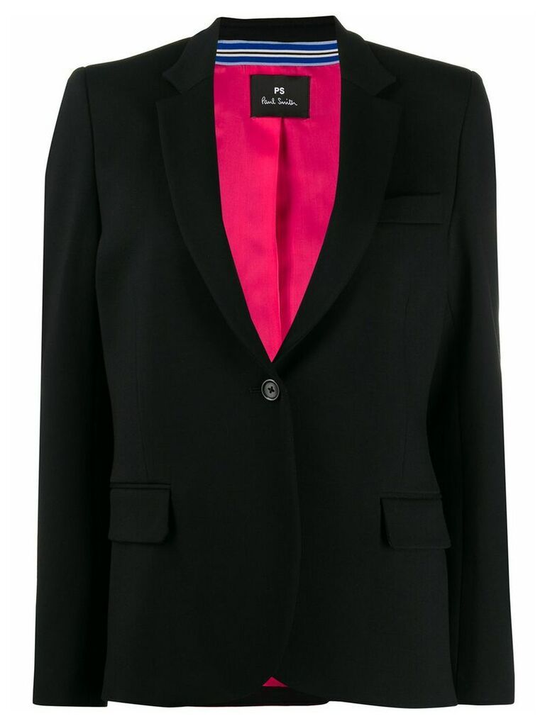 PS Paul Smith one-button blazer - Black