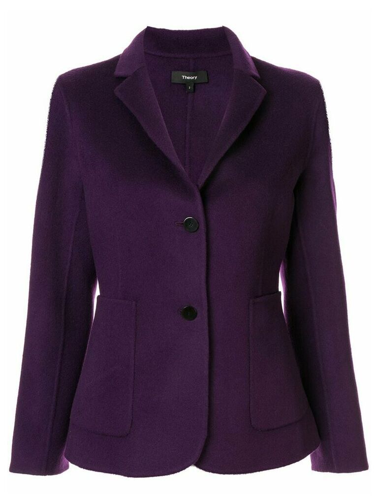 Theory fitted blazer - PURPLE