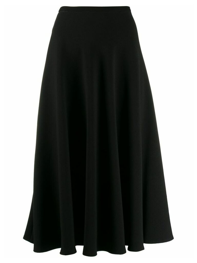 L'Autre Chose high-waisted flared skirt - Black