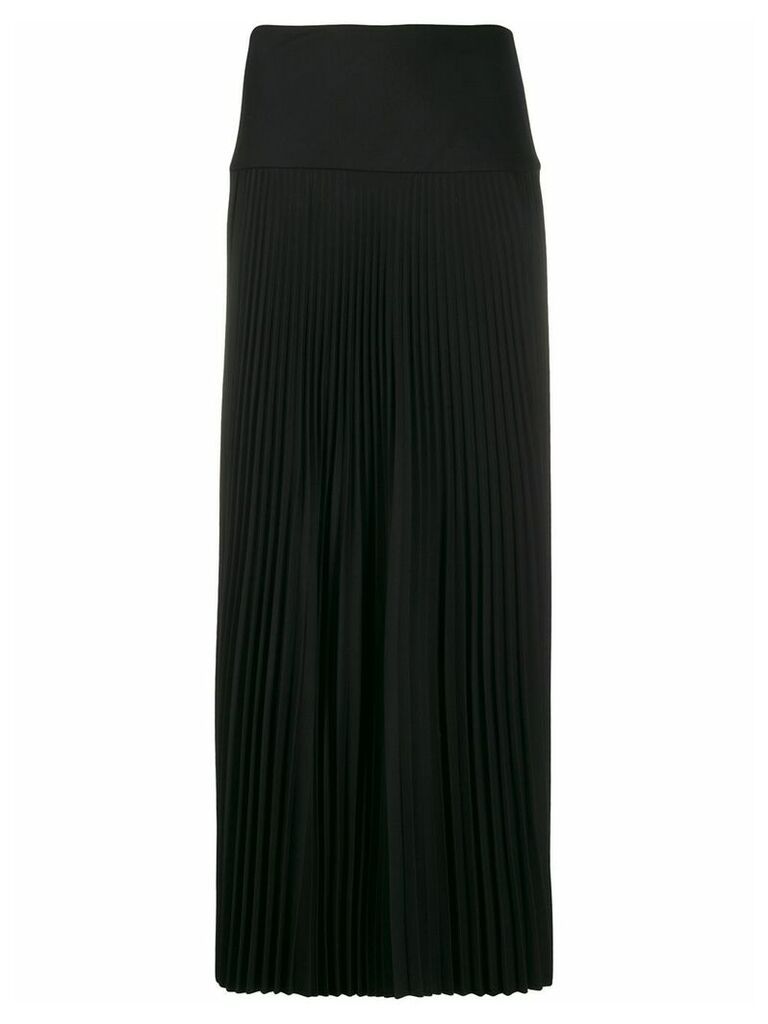 Joseph pleated midi skirt - Black