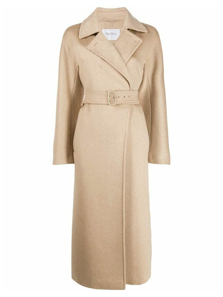 Max Mara double buttoned trench coat - NEUTRALS