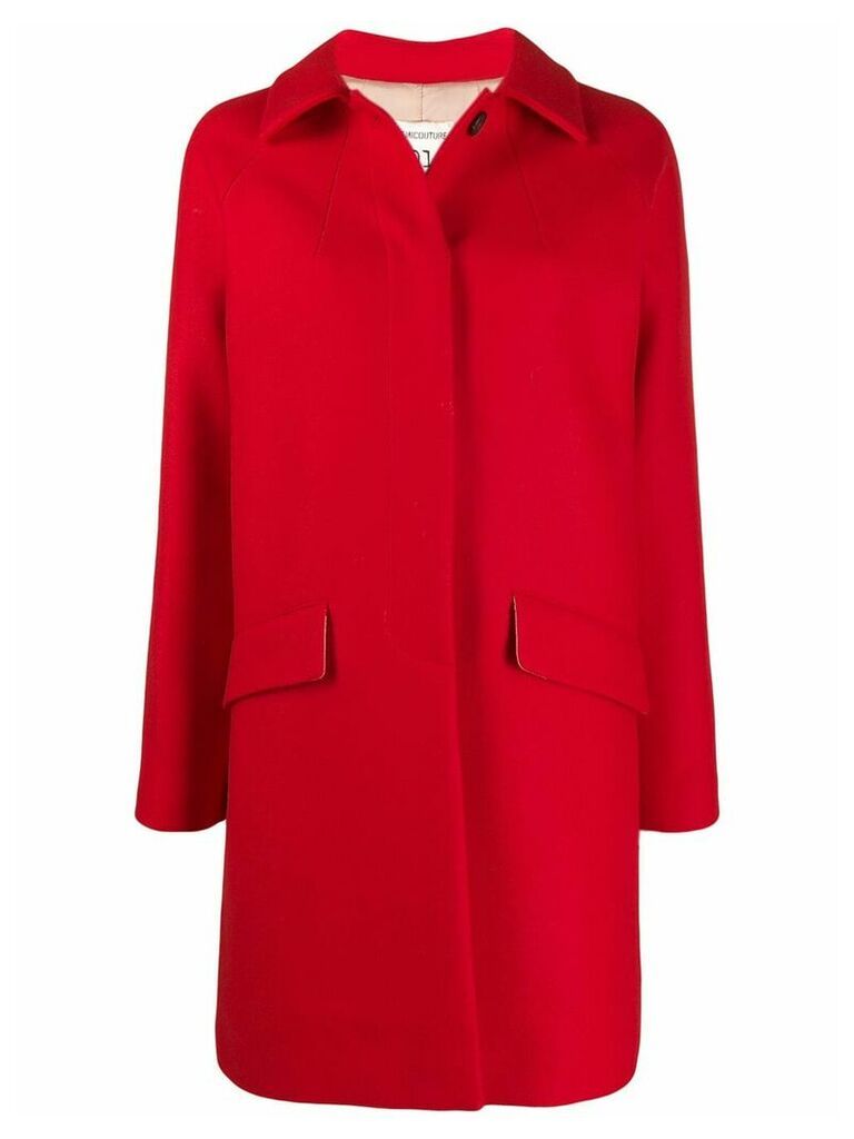 Semicouture single breasted coat - Red