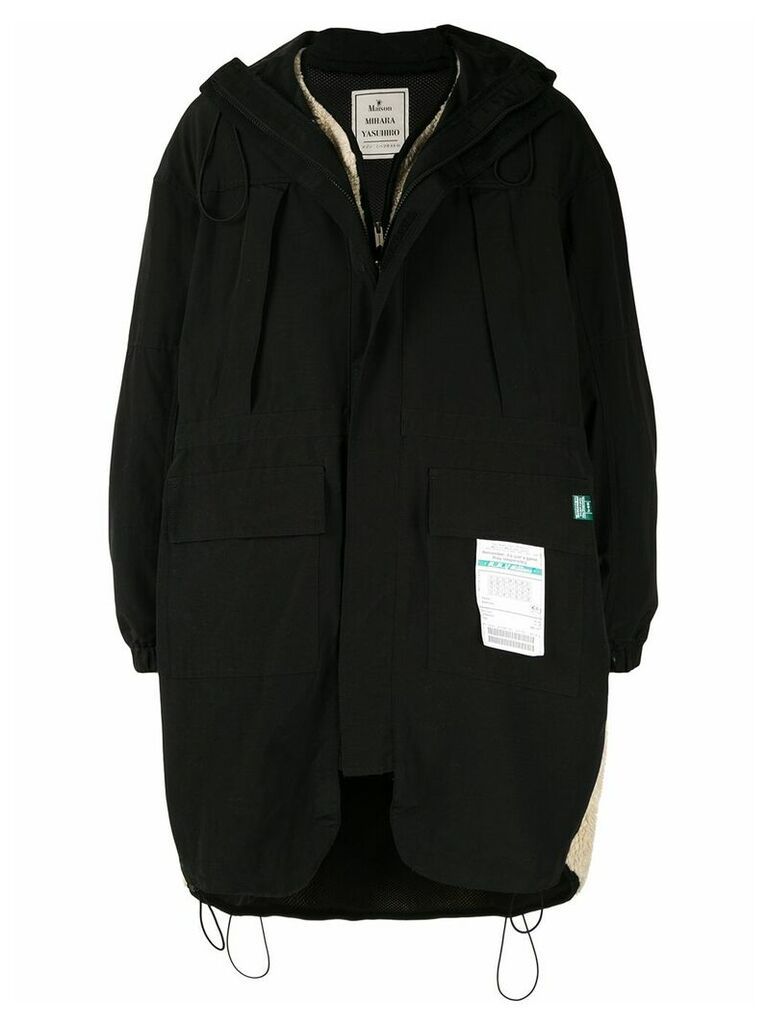 Maison Mihara Yasuhiro duffle coat - Black