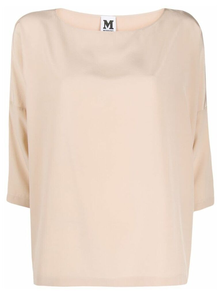 M Missoni three-quarter sleeve blouse - PINK