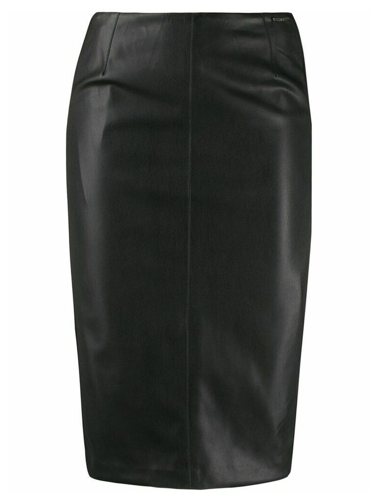 LIU JO fitted panelled pencil skirt - Black