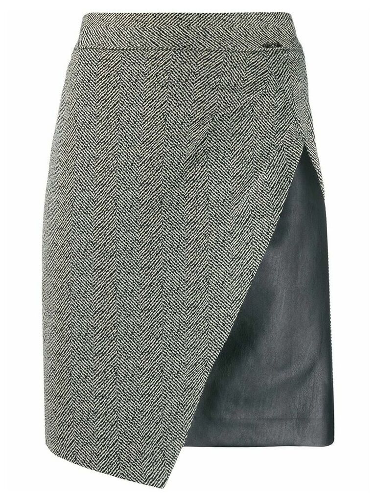 LIU JO double layered skirt - Black