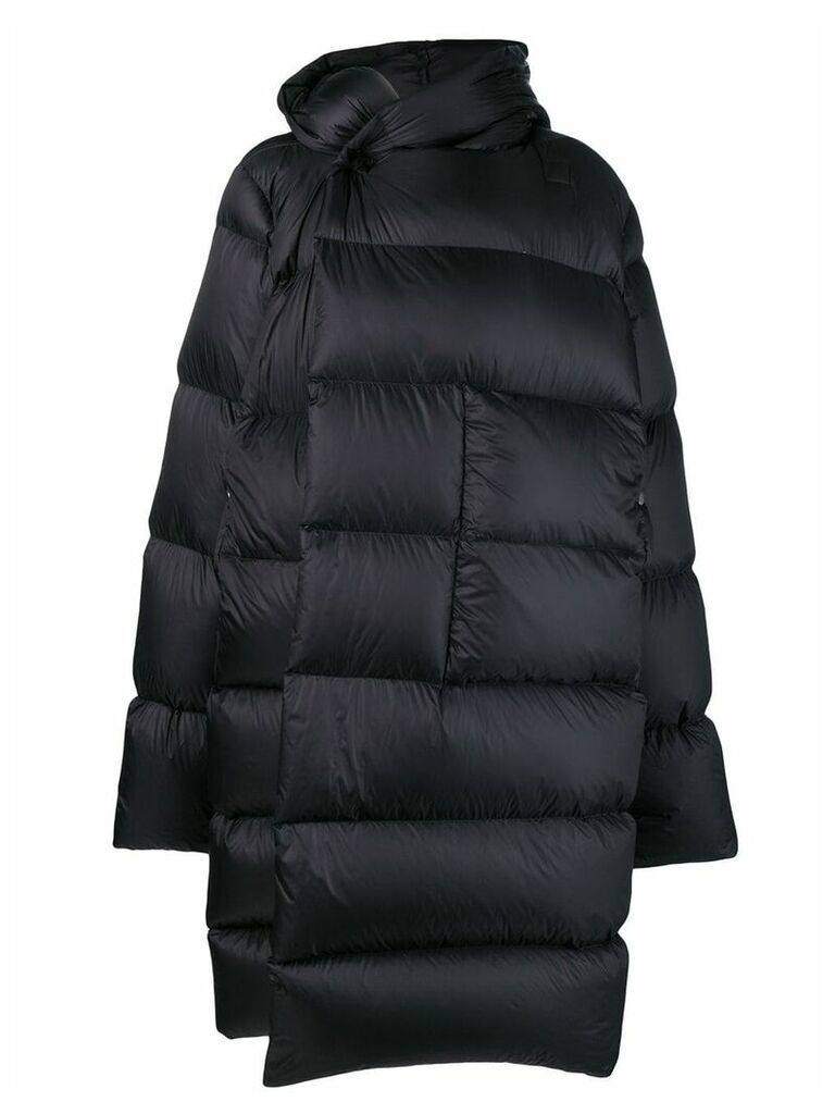Rick Owens oversized padded coat - Black