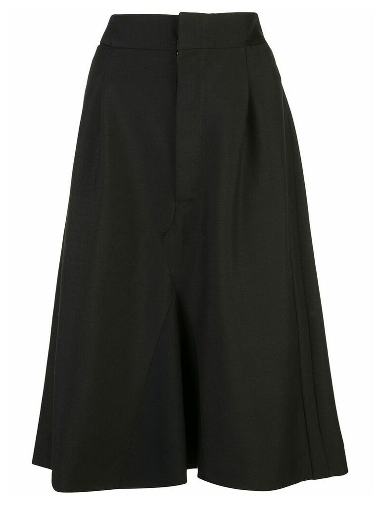 Maison Margiela high-waisted A-line skirt - Black