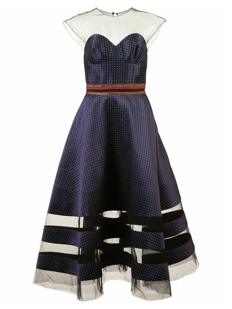 Sachin & Babi Joanna flared dress - Blue