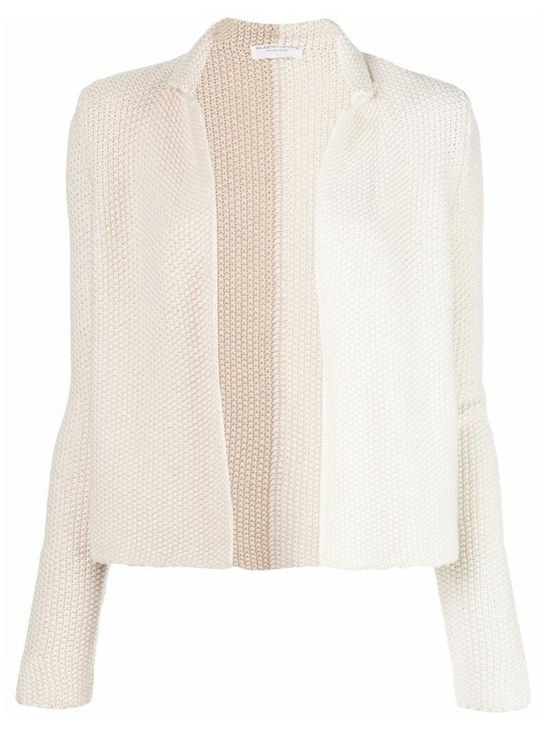 Majestic Filatures open front cardigan - White