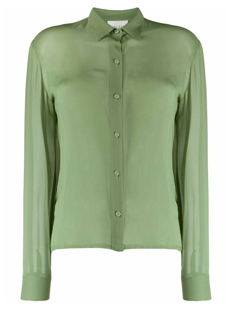 Forte Forte loose-fit shirt - Green