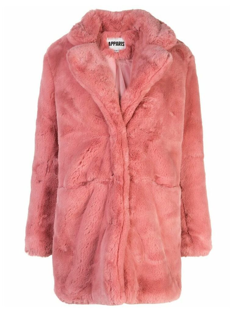 Apparis Sophie mid-length coat - PINK