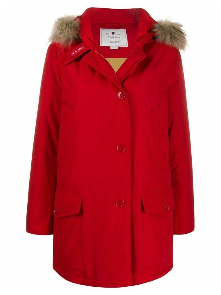 Woolrich Arctic padded parka coat - Red
