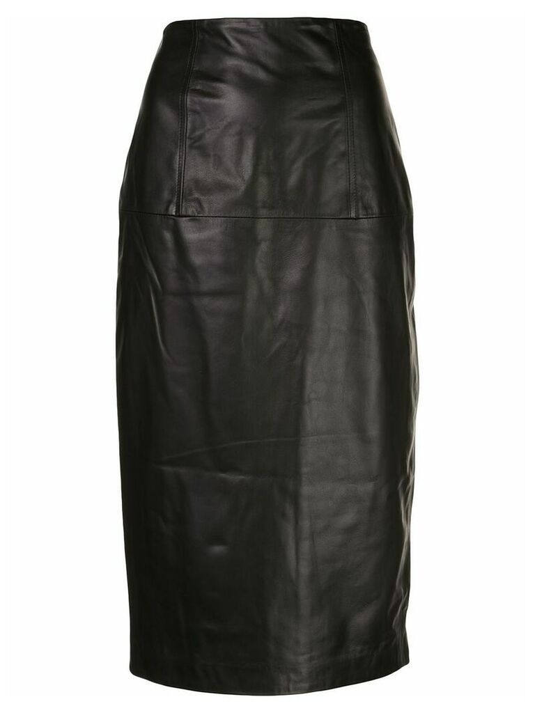 Kiki de Montparnasse Bustle pencil skirt - Black