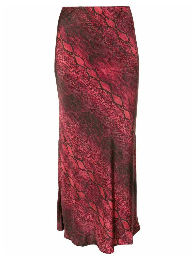 Andamane Bella high waisted skirt - Red