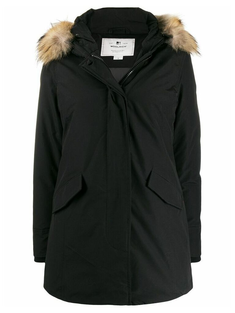 Woolrich Arctic hooded waterproof parka - Black