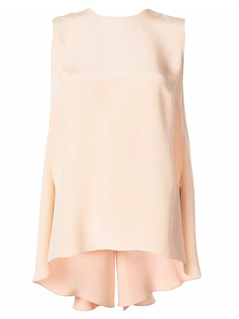 Adam Lippes knot back tank top - PINK