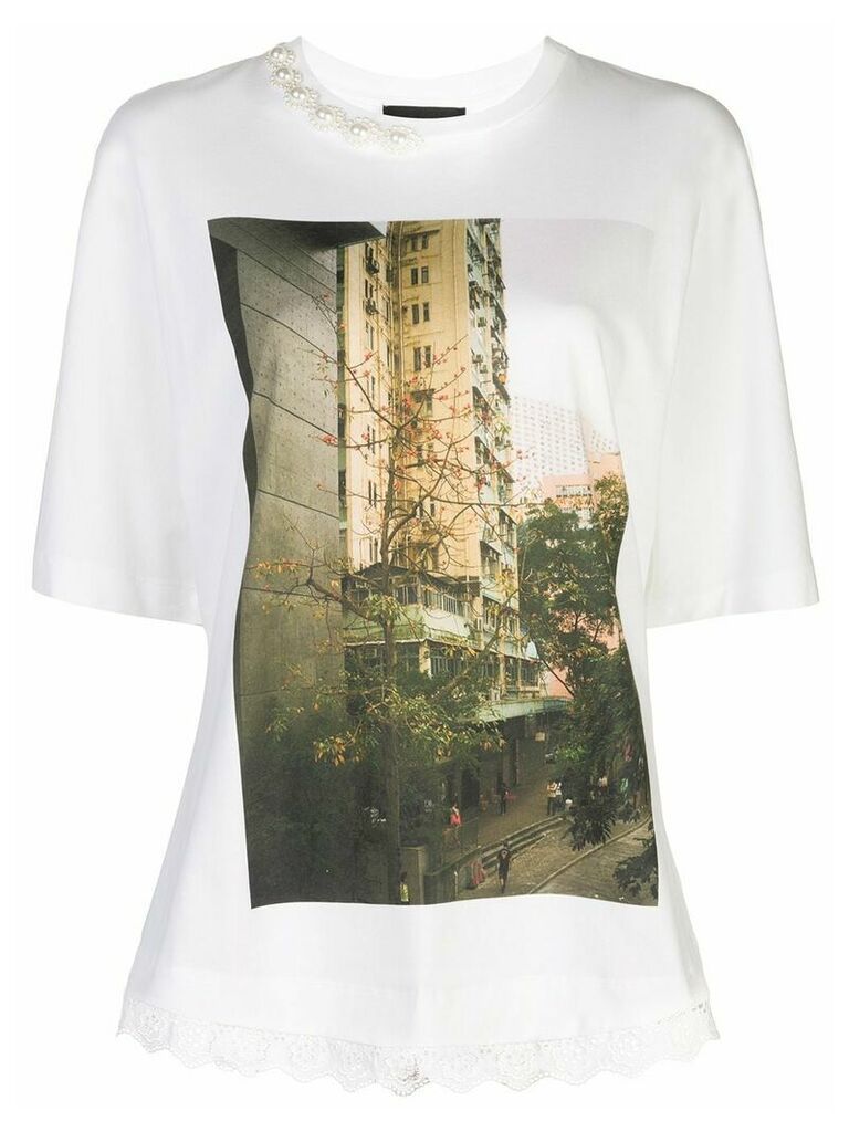 Simone Rocha photo print T-shirt - White