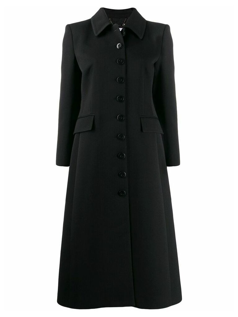 Givenchy buttoned single-breasted coat - Black