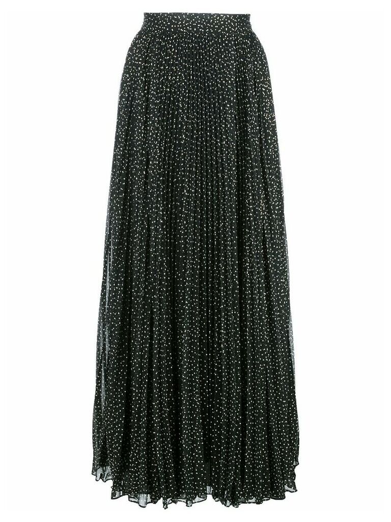 Jill Jill Stuart dot print pleated skirt - Black