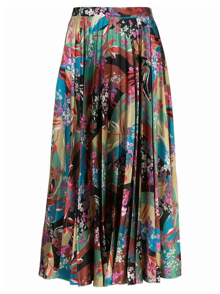 Sachin & Babi floral print pleated skirt - Multicolour