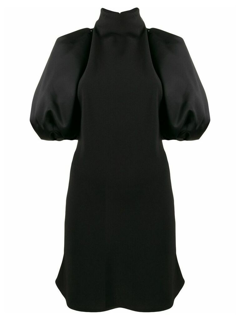 Ellery puff sleeve dress - Black