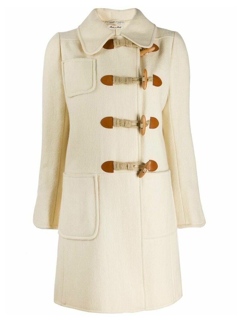 Emanuel Ungaro Pre-Owned 1960s short duffle coat - White