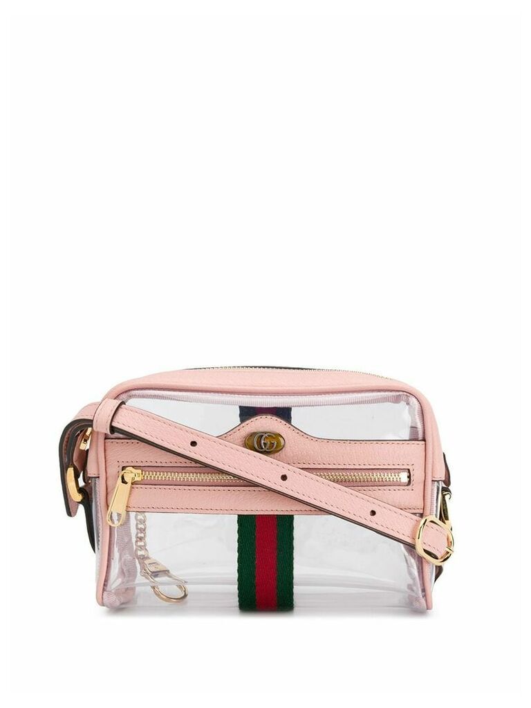 Gucci logo crossbody bag - PINK