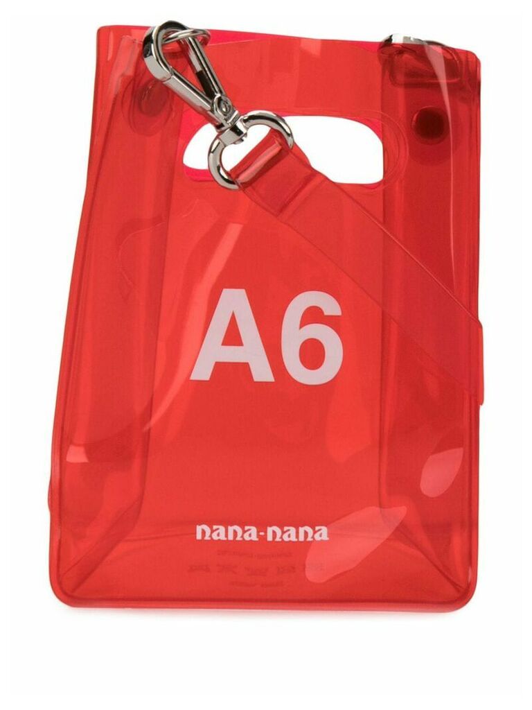 Nana-Nana mini A6 tote bag - Red