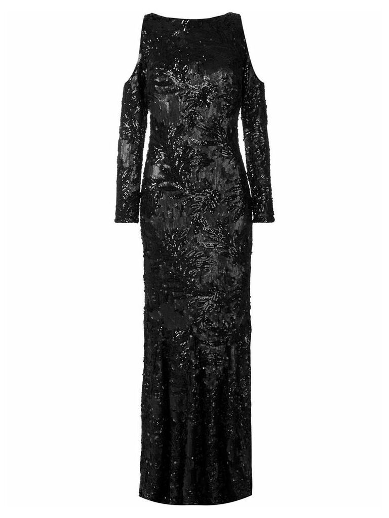 Talbot Runhof Poral1 dress - Black