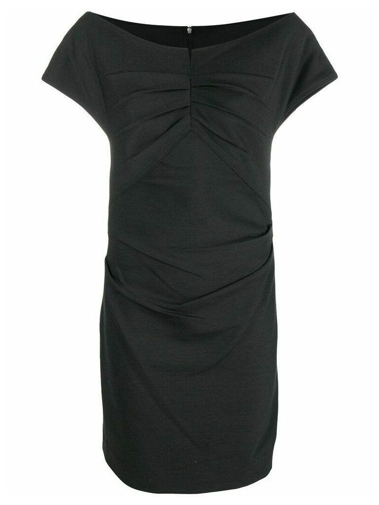 Helmut Lang fitted short dress - Black