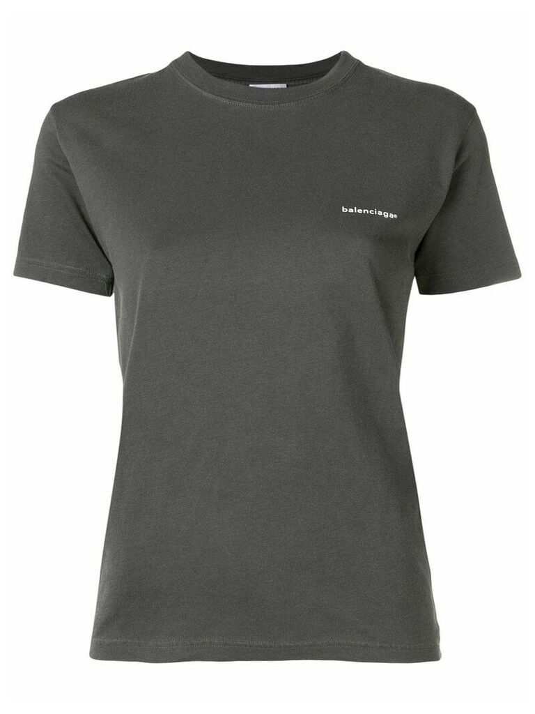 Balenciaga crew neck T-shirt - Grey