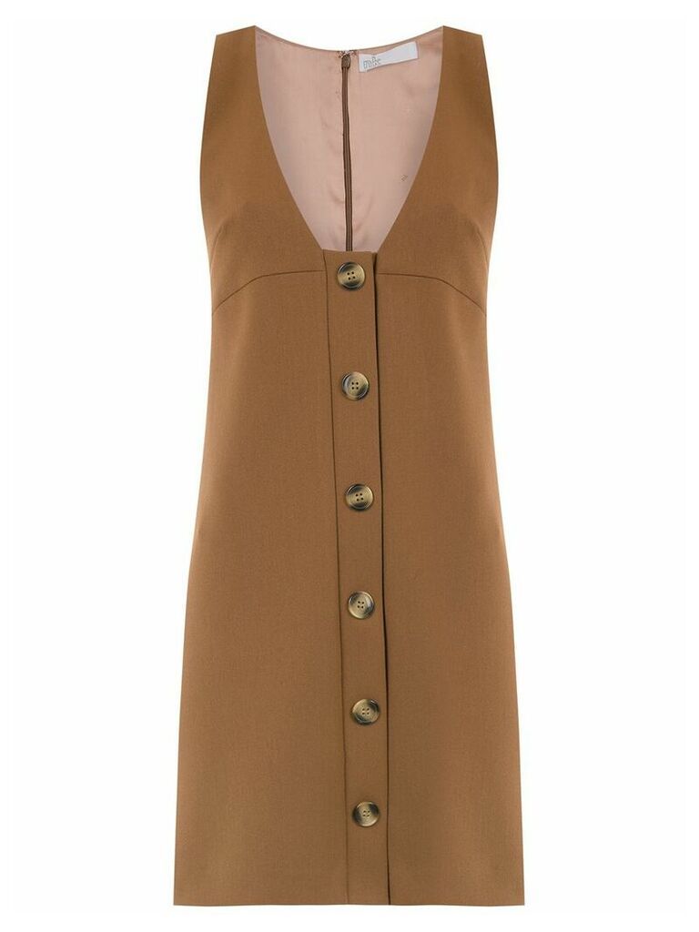 Nk button up dress - Brown