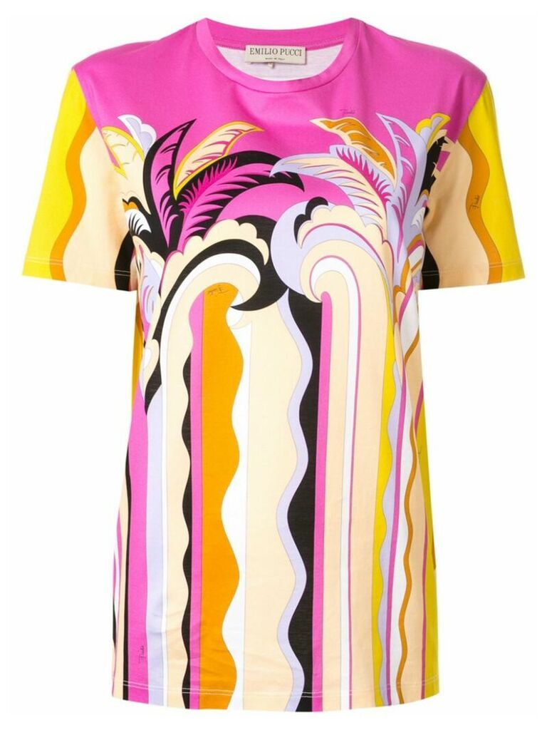 Emilio Pucci Guanabana print T-shirt - Multicolour