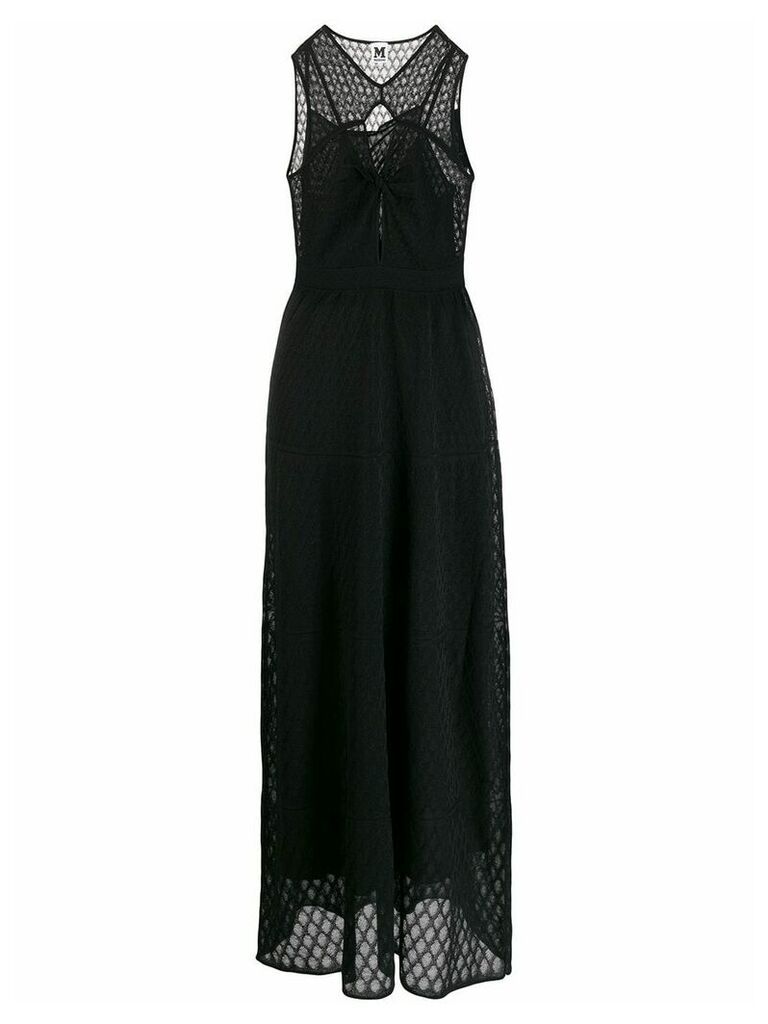 M Missoni structured gown - Black