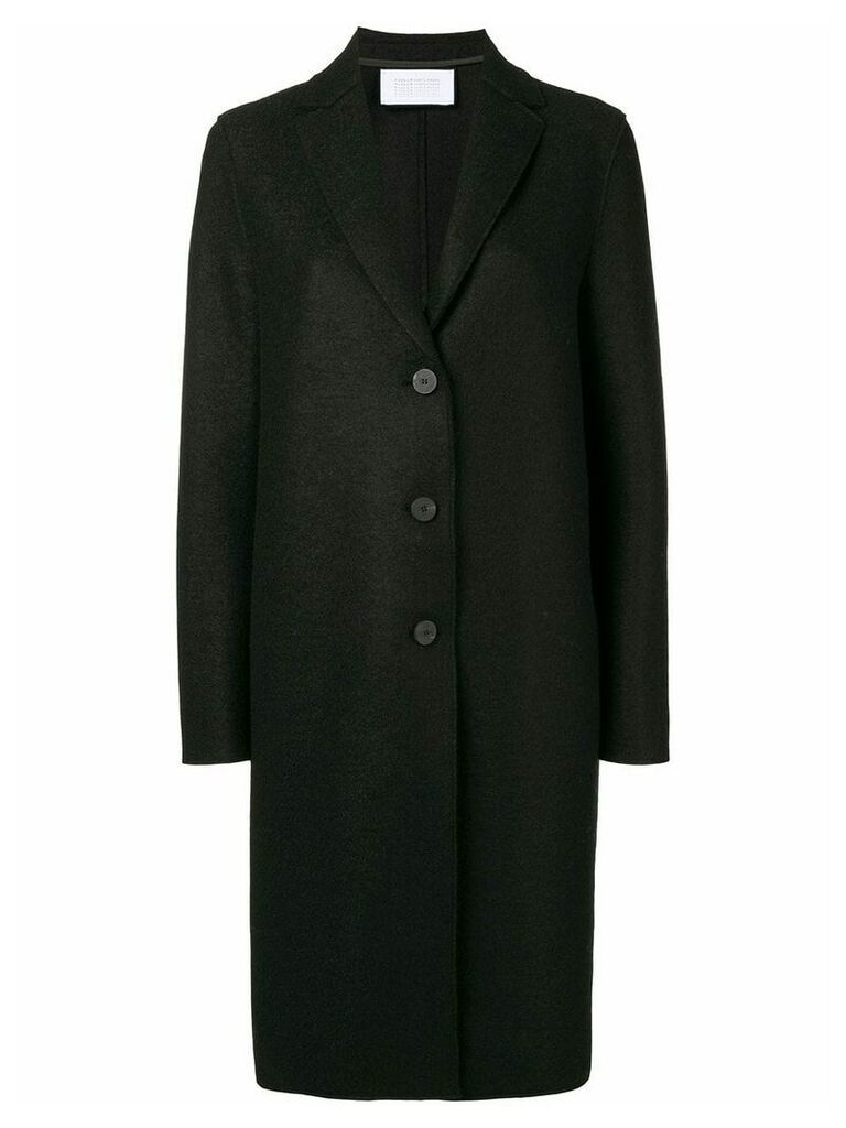 Harris Wharf London boxy buttoned coat - Black