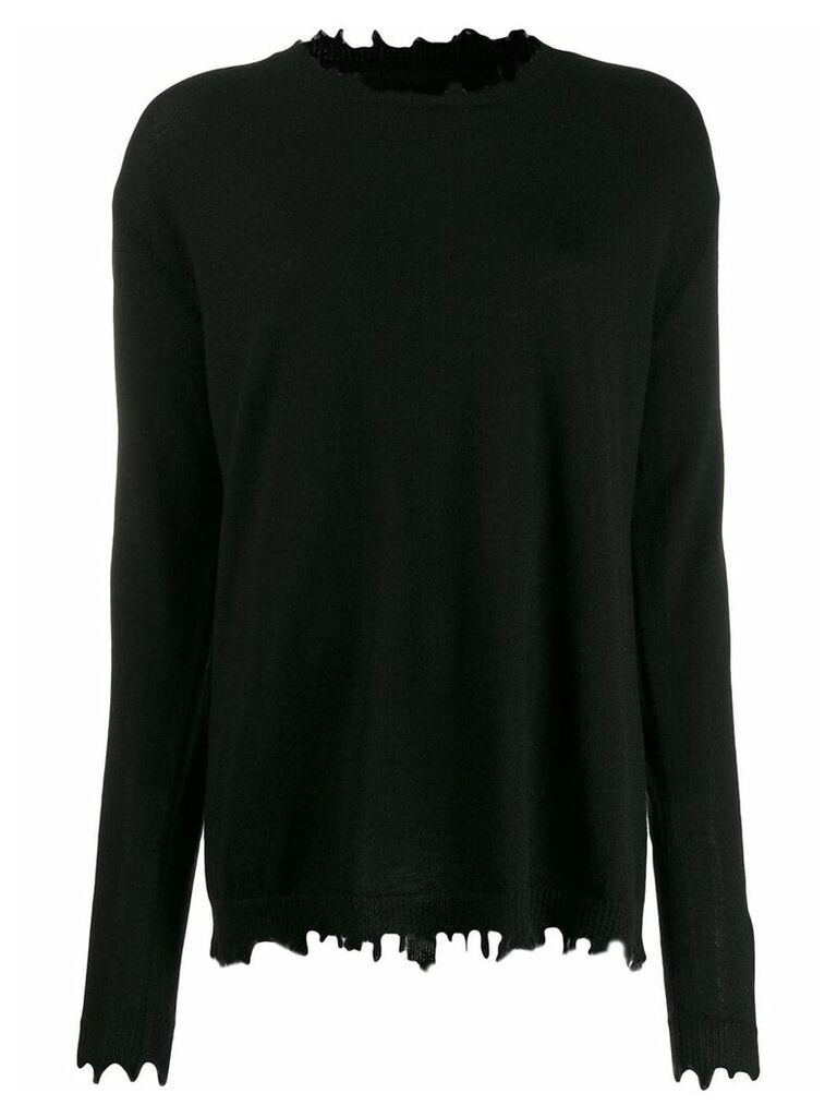 Uma Wang loose-fit cashmere jumper - Black