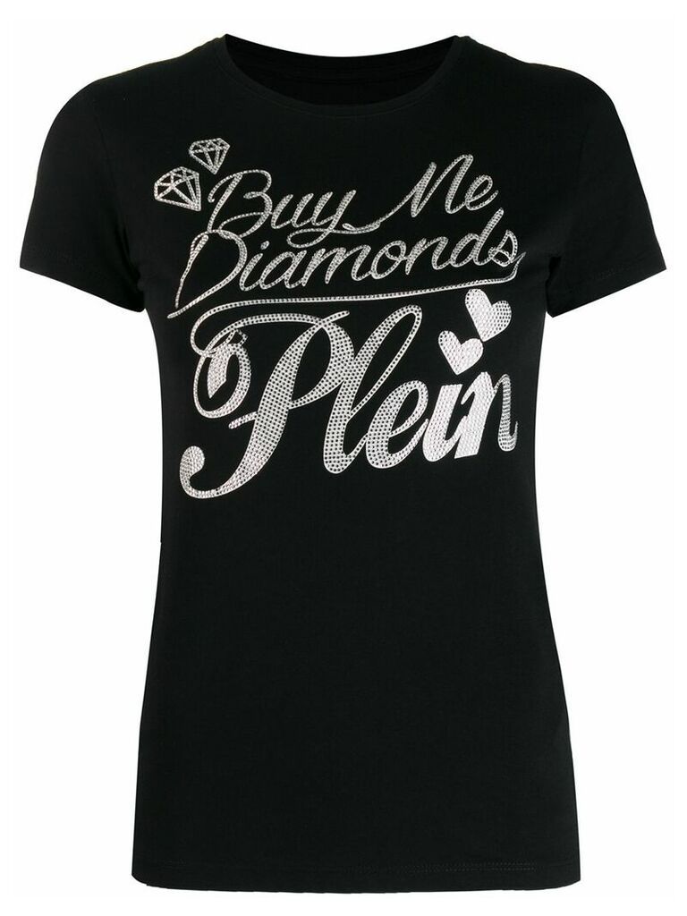 Philipp Plein round neck T-shirt - Black