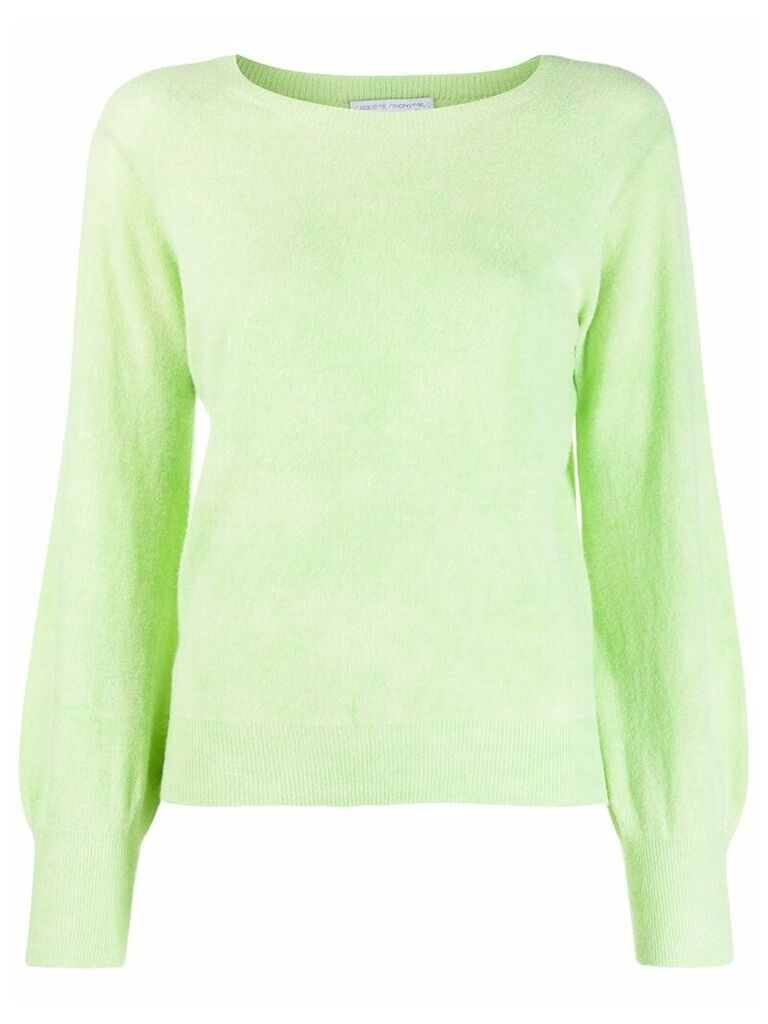 Société Anonyme fine knit sweatshirt - Green