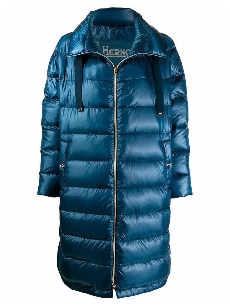 Herno oversized puffer jacket - Blue