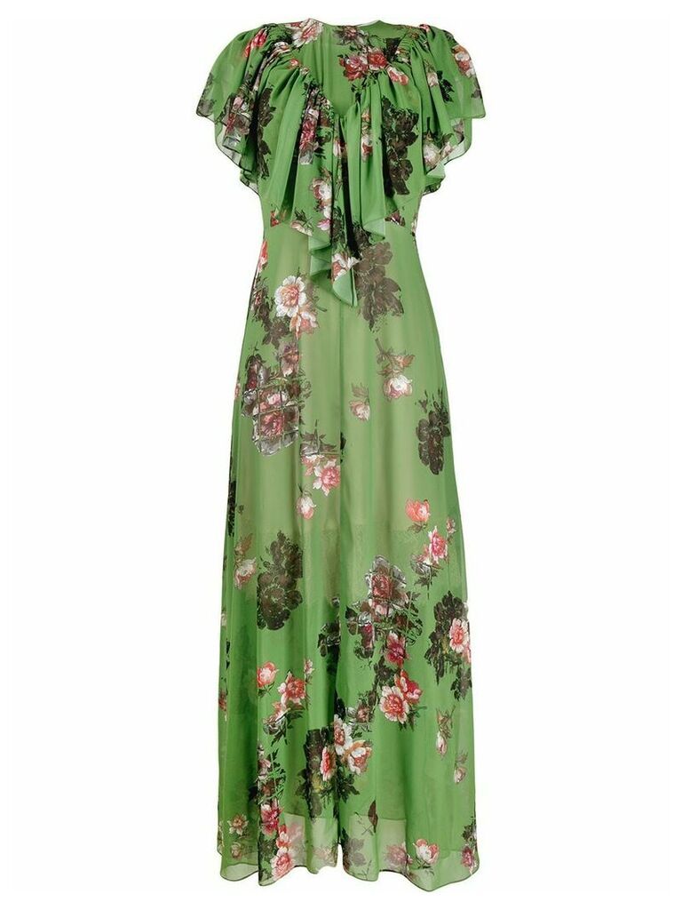 Preen By Thornton Bregazzi Irisa long dress - Green