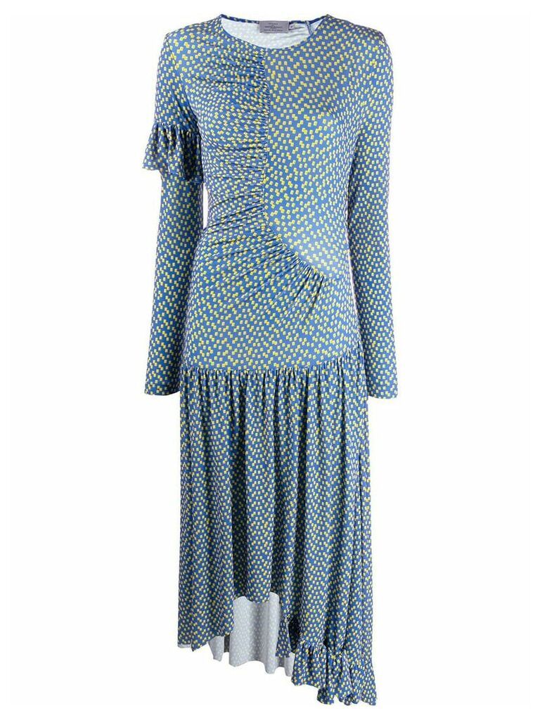 Preen By Thornton Bregazzi Ashley long dress - Blue