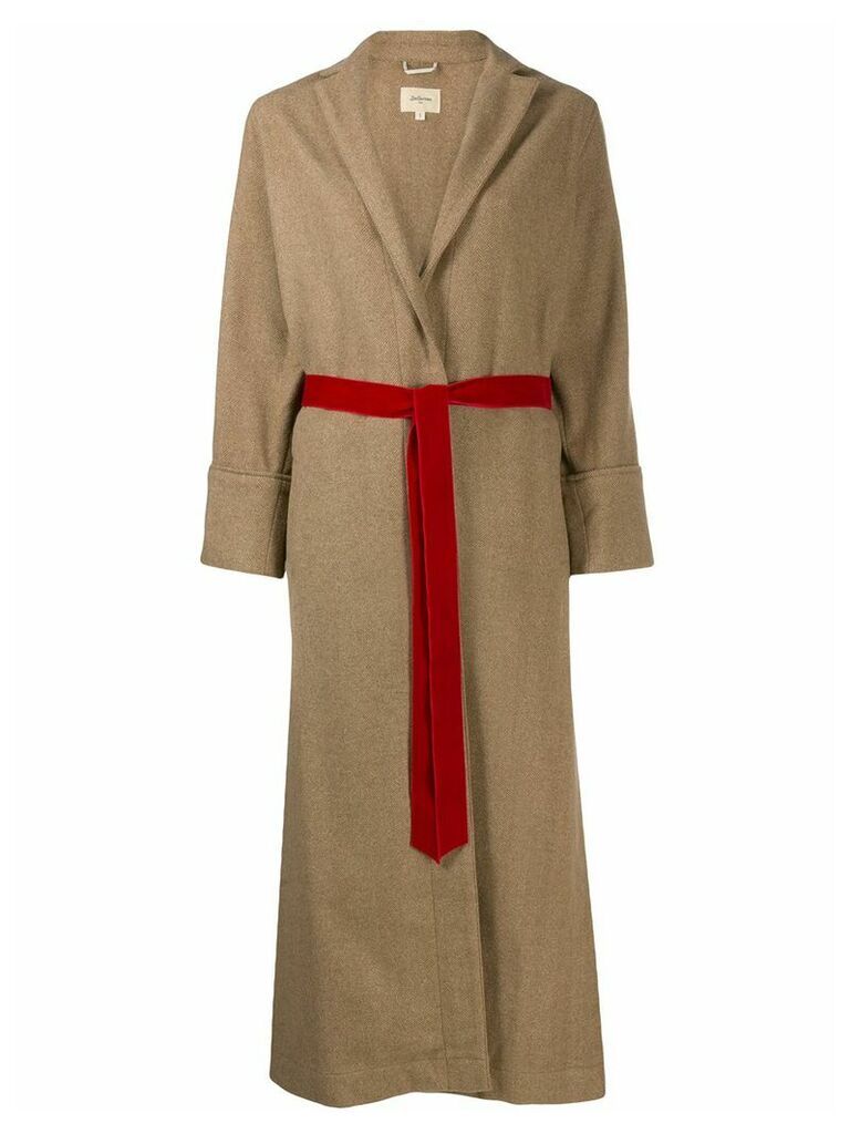 Bellerose tie waist coat - Brown