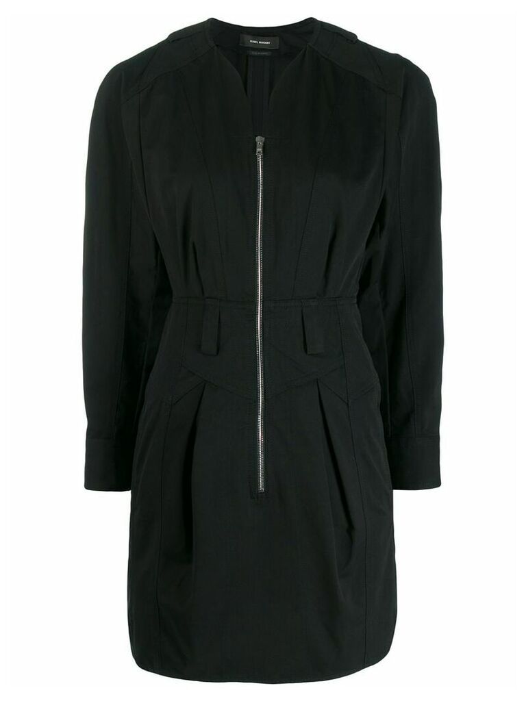 Isabel Marant zip front dress - Black